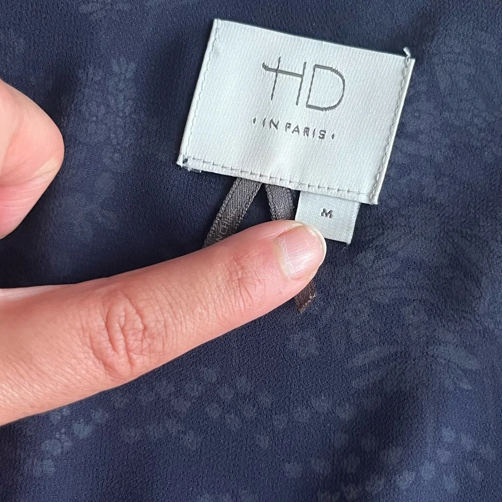 Anthropologie HD In Paris Floral Maxi Dress Spring Easter SZ M - Picture 2 of 8